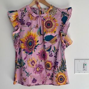 Elie Tahari sleeveless top 🐝 🌻🐞